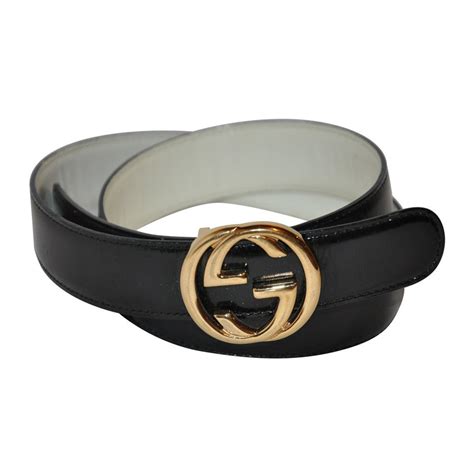 real black gucci belt|black Gucci belt with gold buckle.